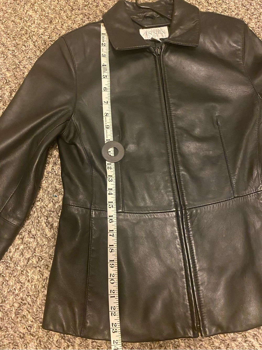 Perfect Condition Vintage Casual Corner LeatherJacket - Picture 7 of 16